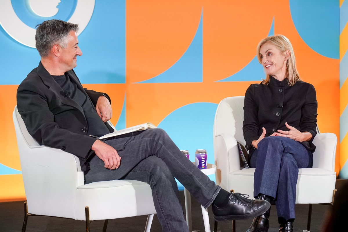 Jon Evans System 1 Interviewing at The Marketing SocietyNew York Conference  