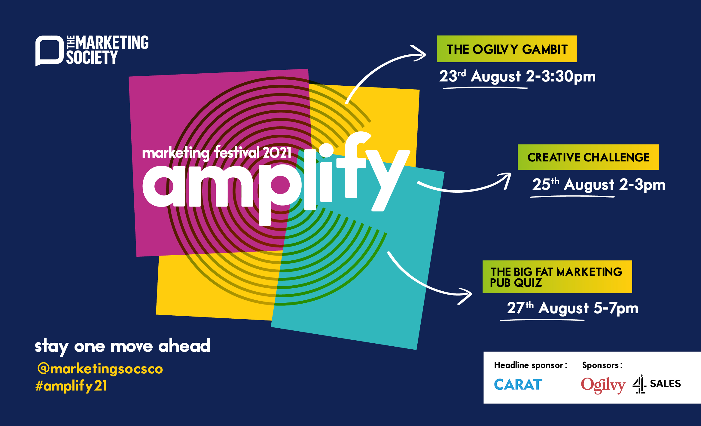 Amplify Marketing Festival 2021 The Marketing Society