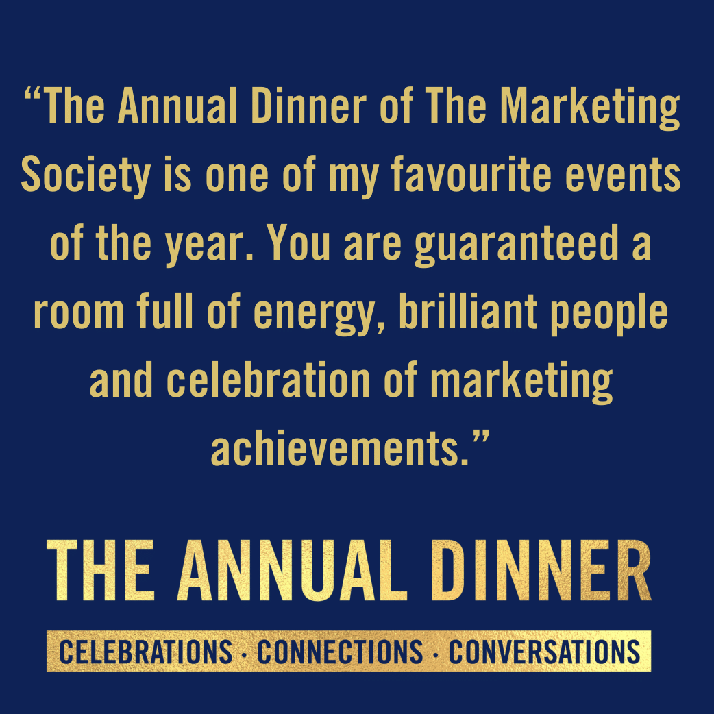 The Marketing Society Annual Dinner