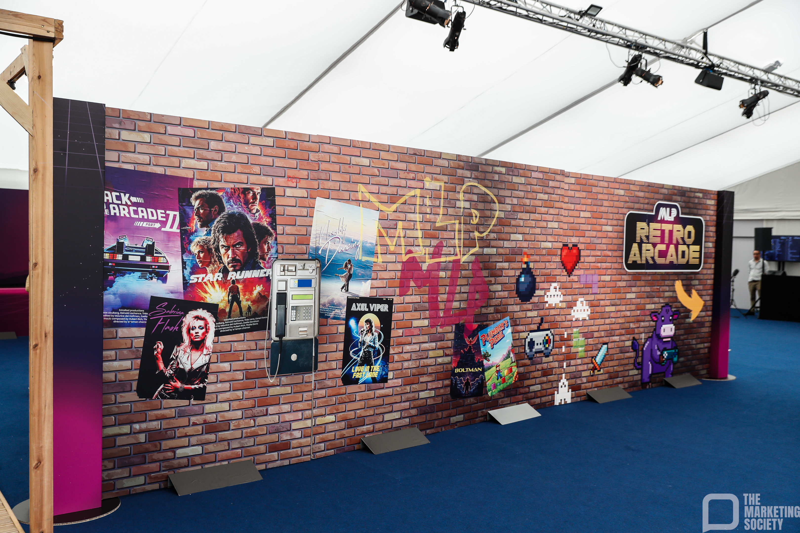 Retro Arcades at The Marketing Society Global Awards 2025