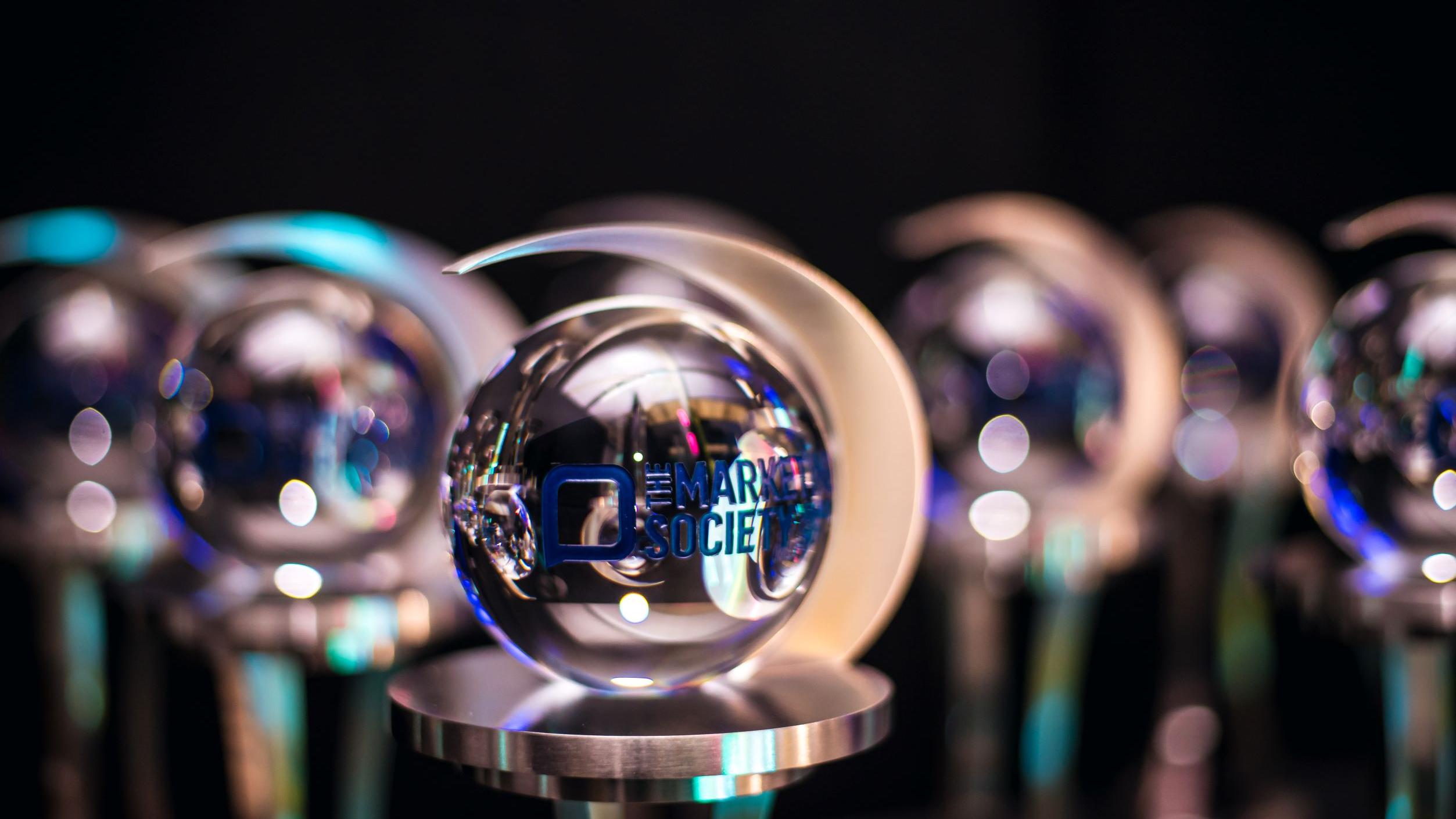The Marketing Society Awards Trophies