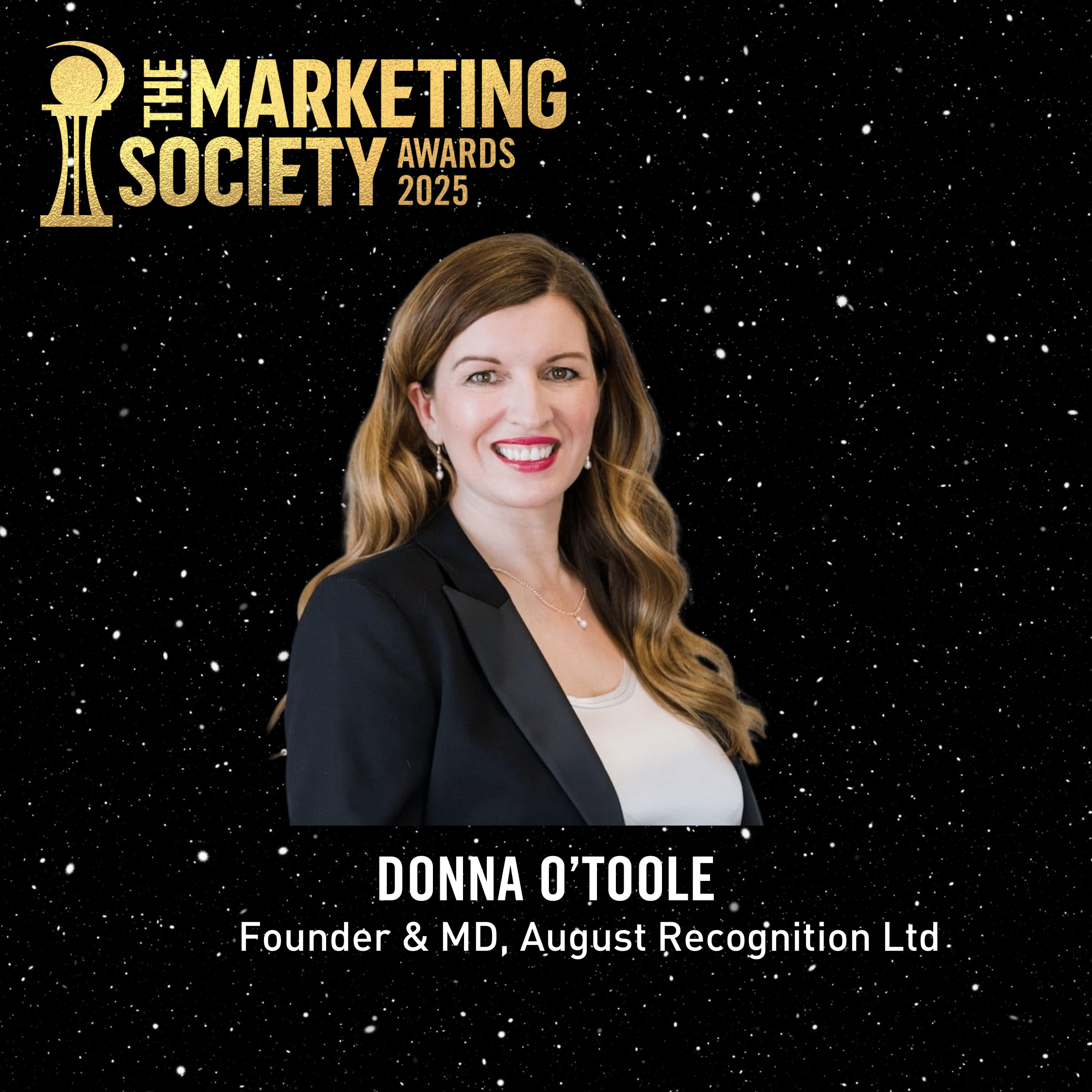 Donna O'Toole The Marketing Society Global Awards 