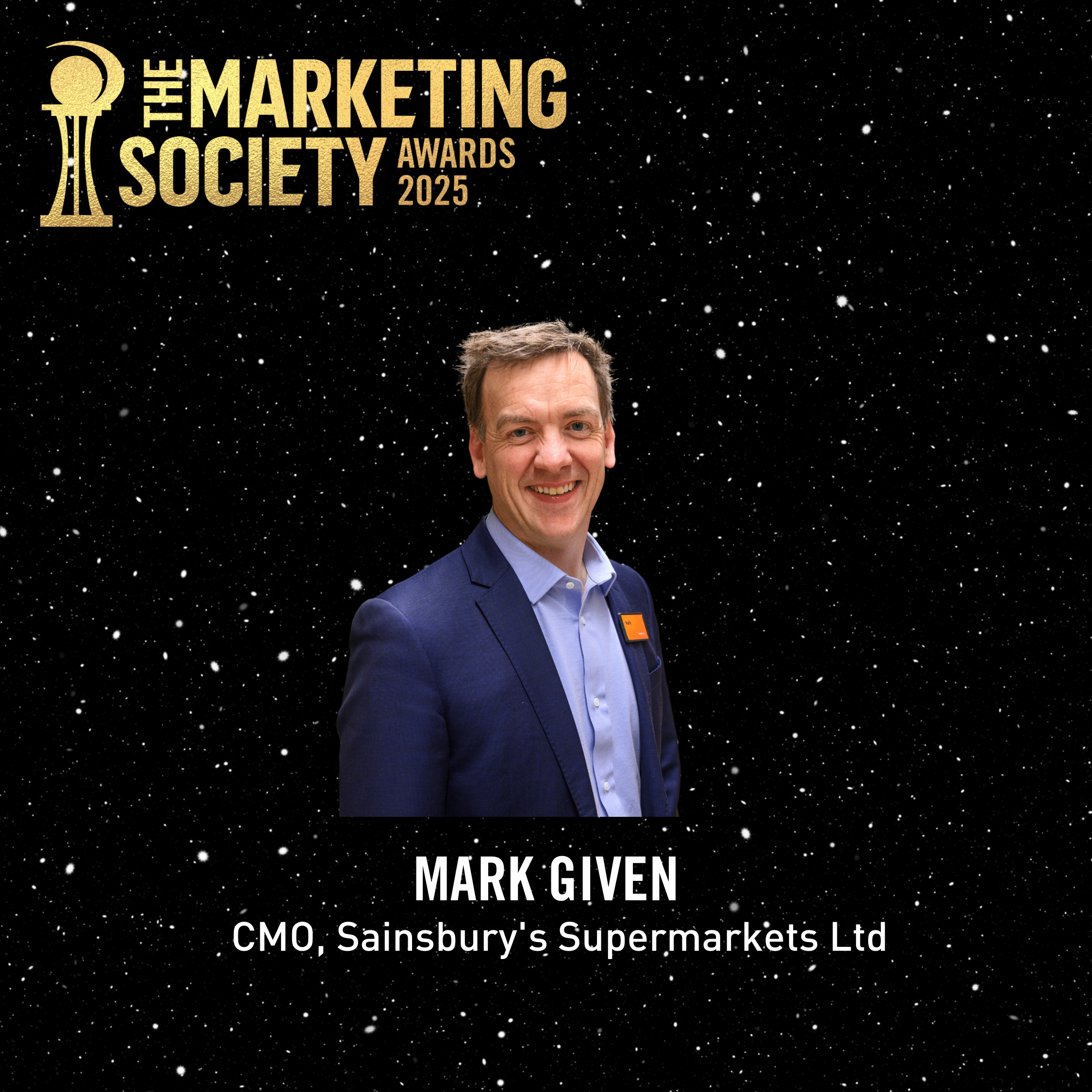 Mark Given The Marketing Society Global Awards