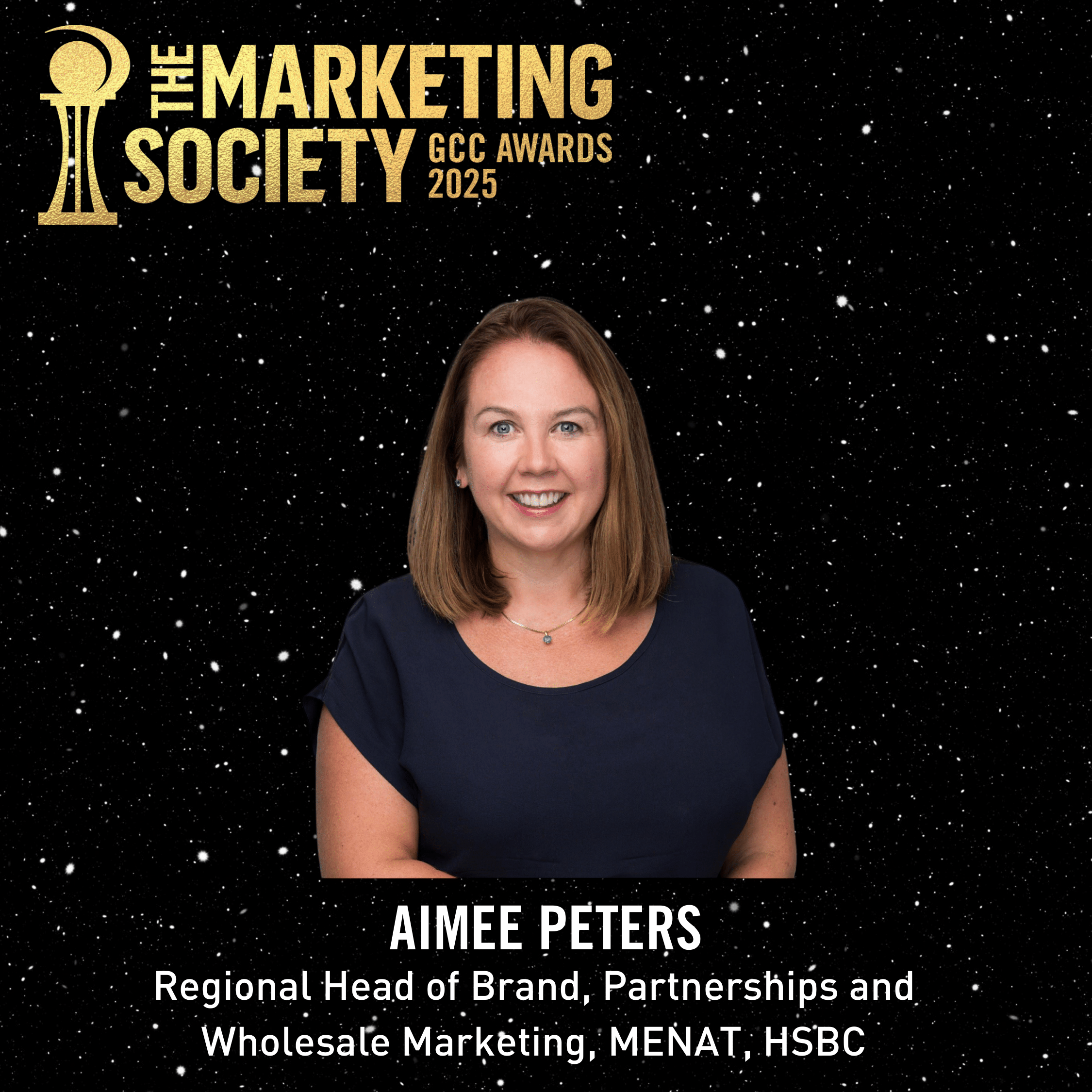 Aimee Peters The Marketing Society GCC Awards Judge