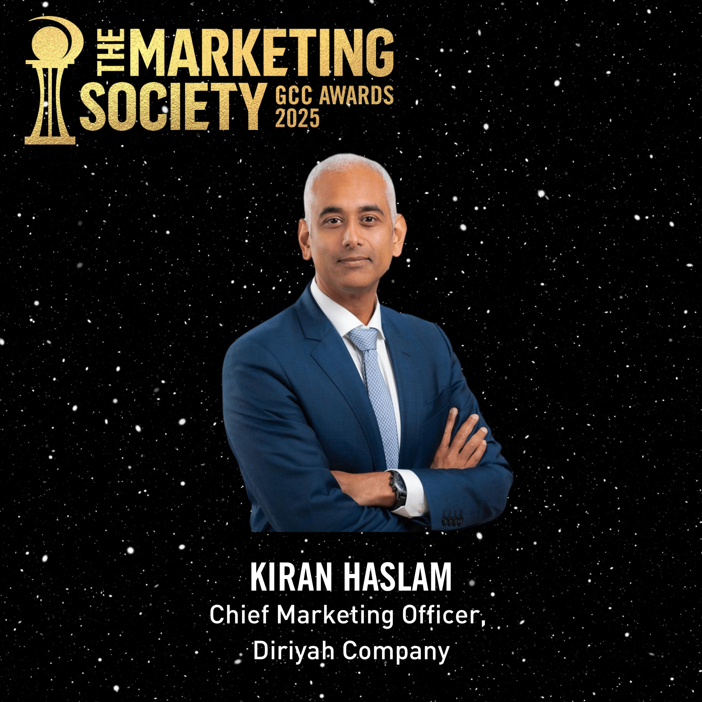 Kiran Haslam The Marketing Society GCC Awards Judge