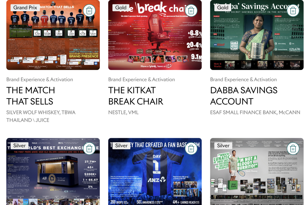 award winning campaigns