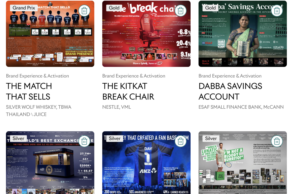 award winning campaigns