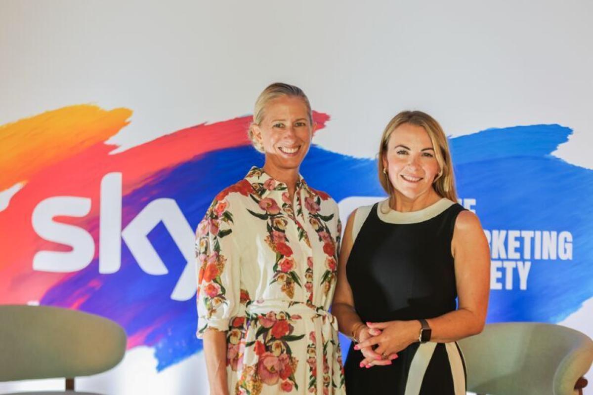 Dana Strong of Sky and Sophie Devonshire of The Marketing Society