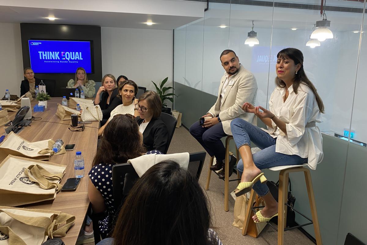 Think Equal event in UAE with The Marketing Society 