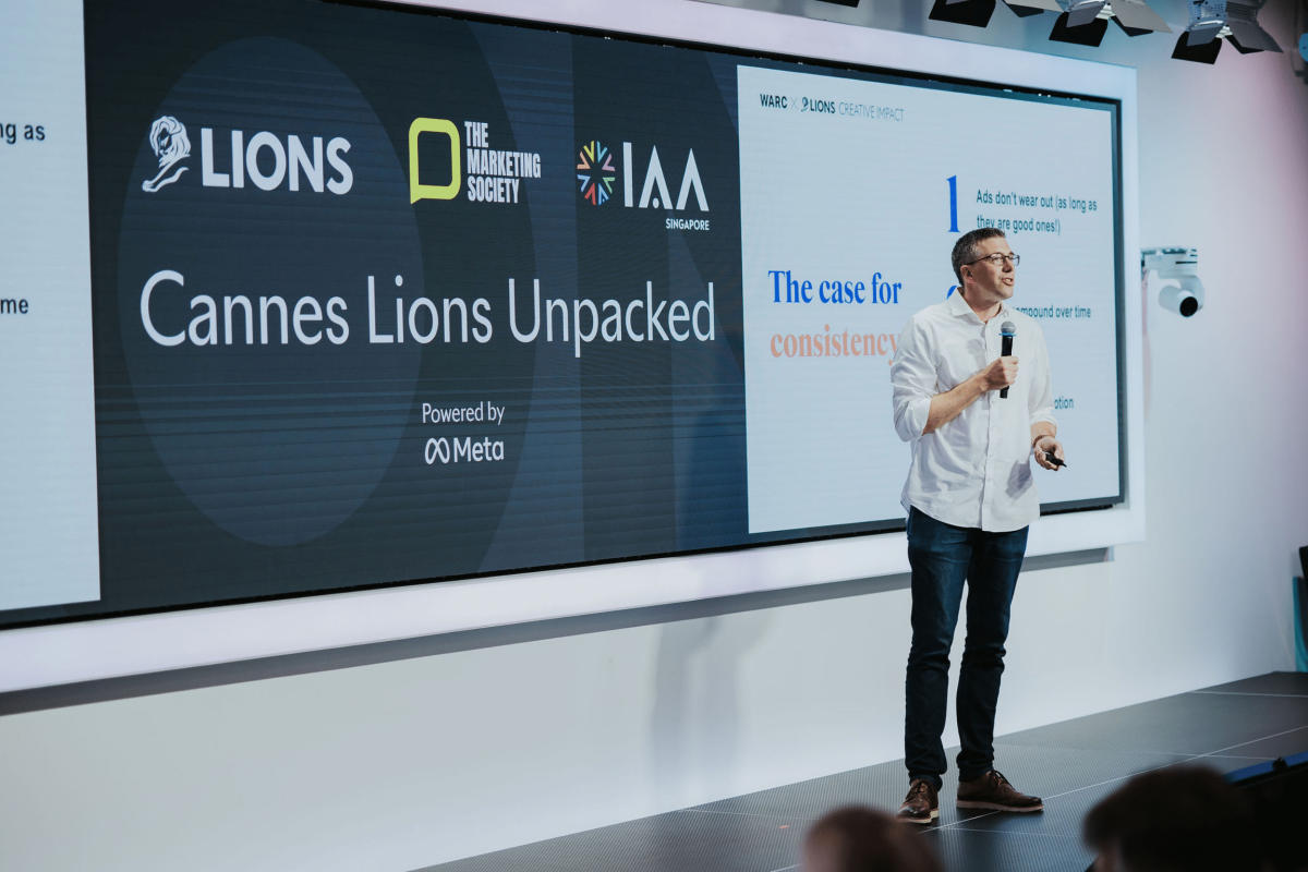 David Tiltman Cannes Lions Unpacked Singapore 2025