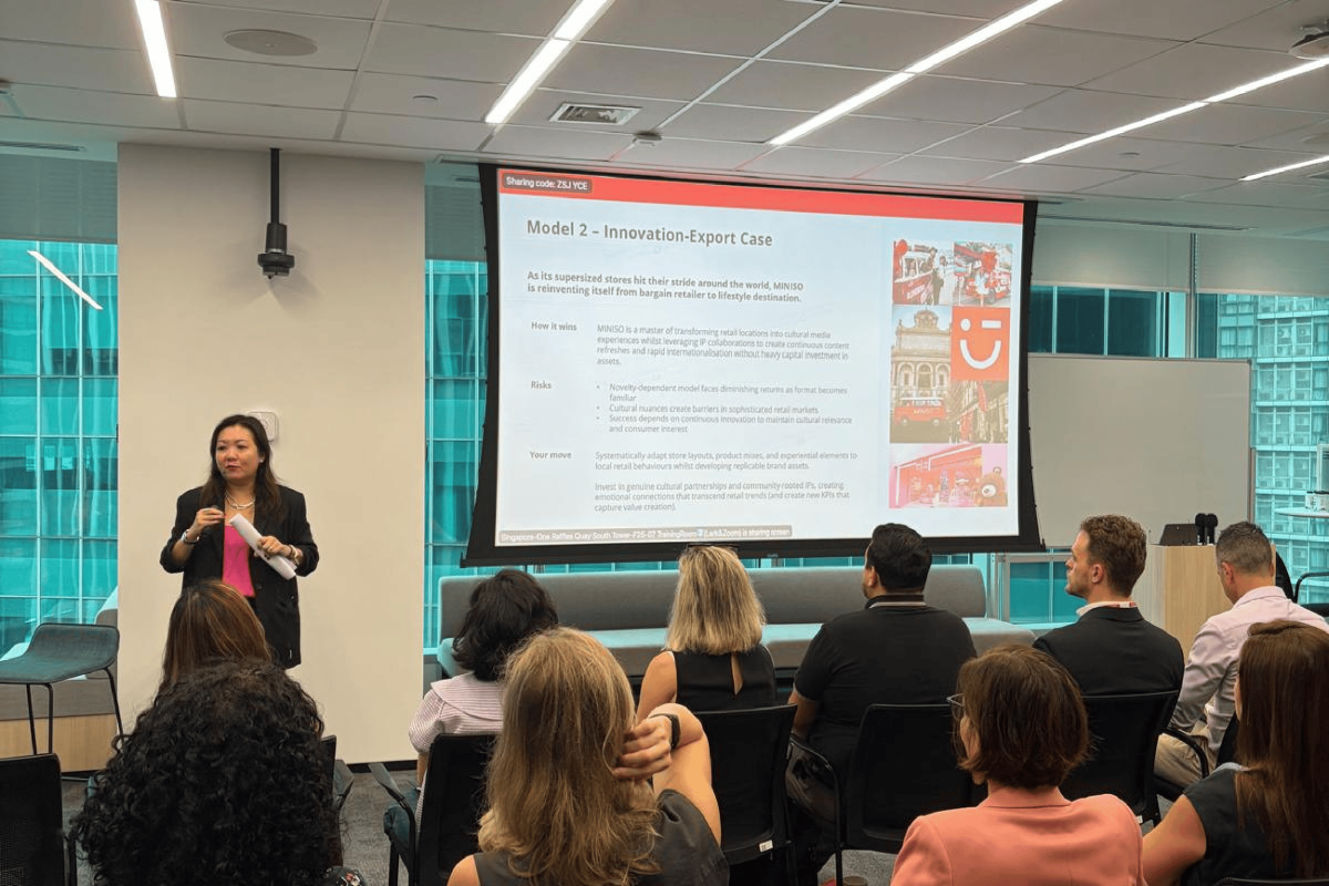 Siew Ting Foo at The Marketing Society Singapore Event