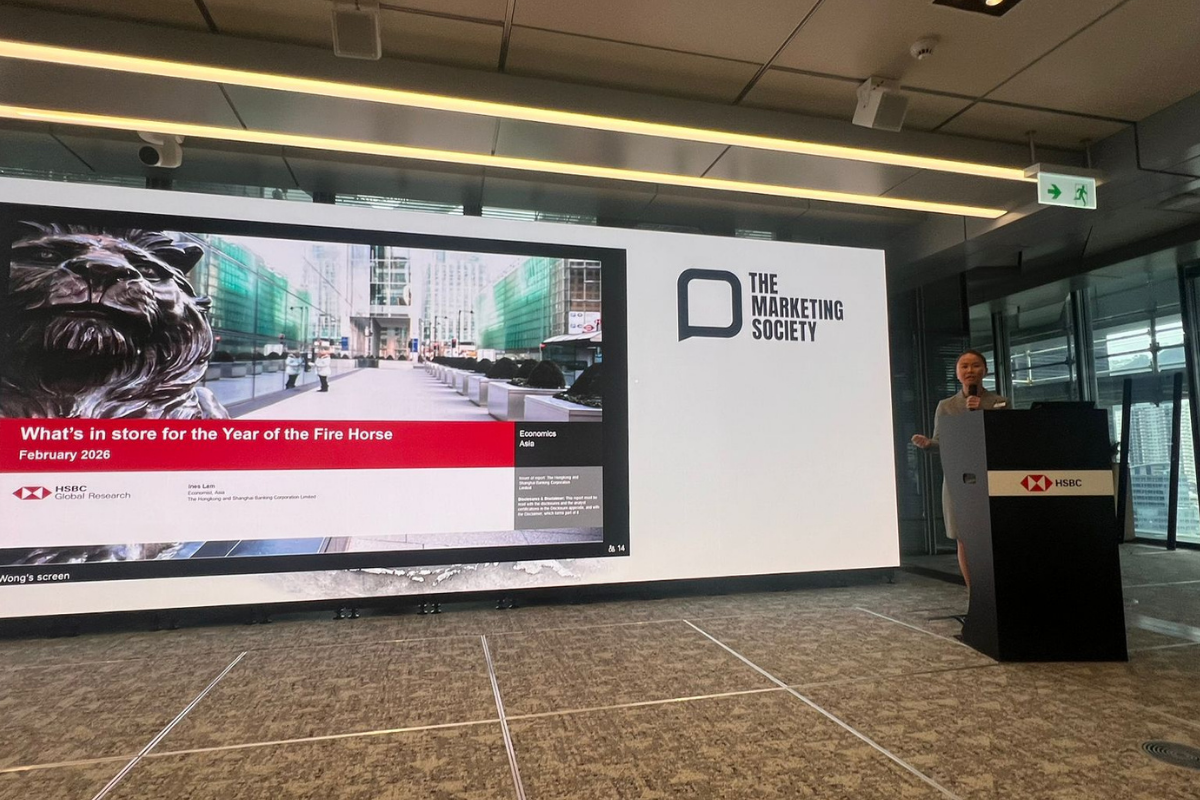 The Marketing Society event on economics Hong Kong