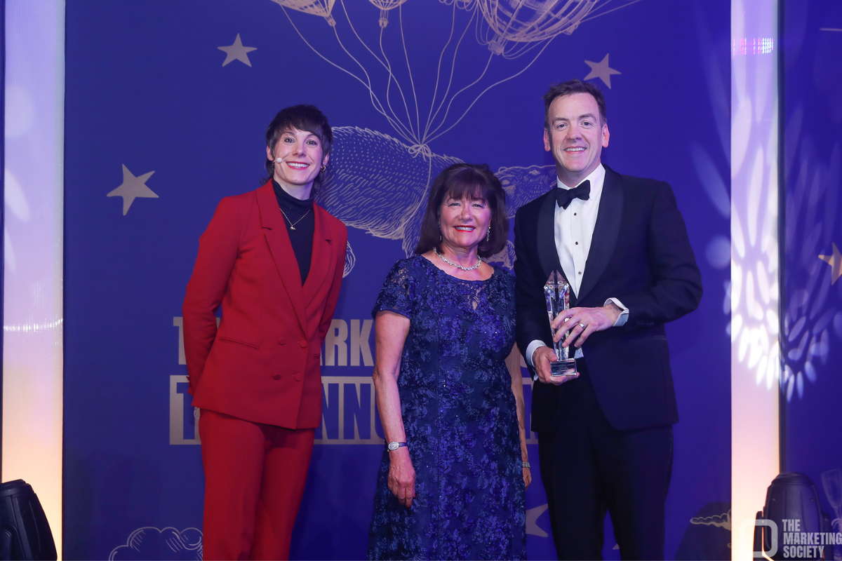 Mark Given at The Marketing Society Awards