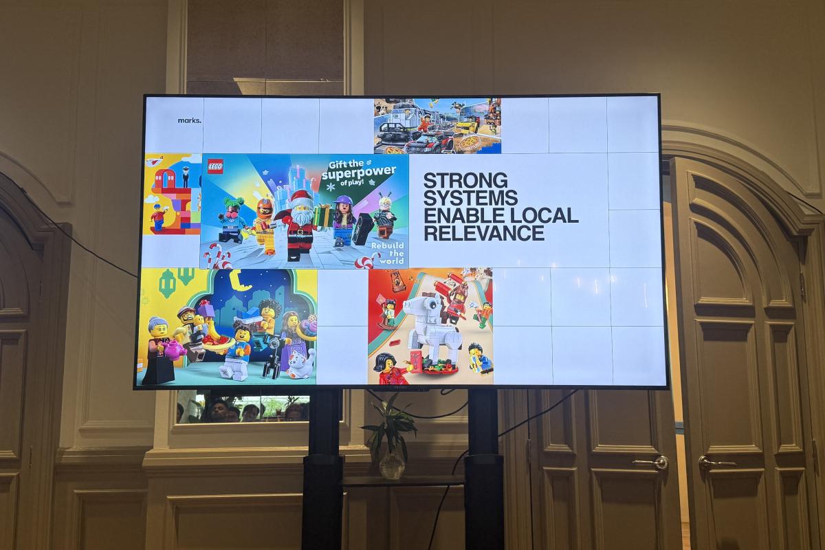 A slide from The Marketing Society's Localised Rebellion Member Experience