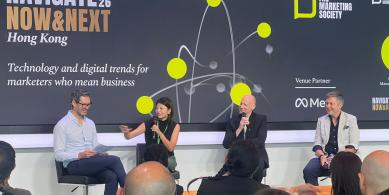 A panel discussion in the Navigate: Now & Next 2026 HK session