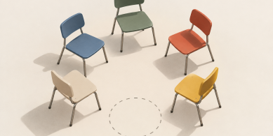 chairs with one missing