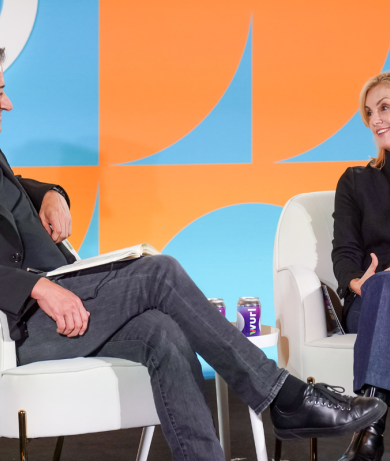 Jon Evans System 1 Interviewing at The Marketing SocietyNew York Conference  