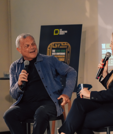 Sir Martin Sorrell and Sophie Devonshire Changemakers Conference Hong Kong