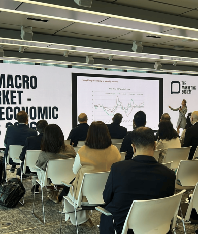 The Marketing Society event on economics Hong Kong