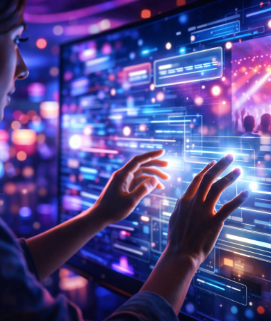 Alt text Interacting with the digital future