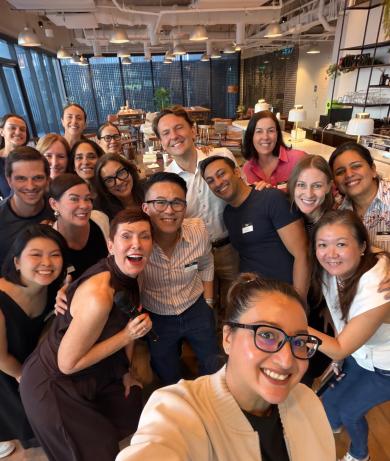 Group pic from 'Beyond the Title' member experience